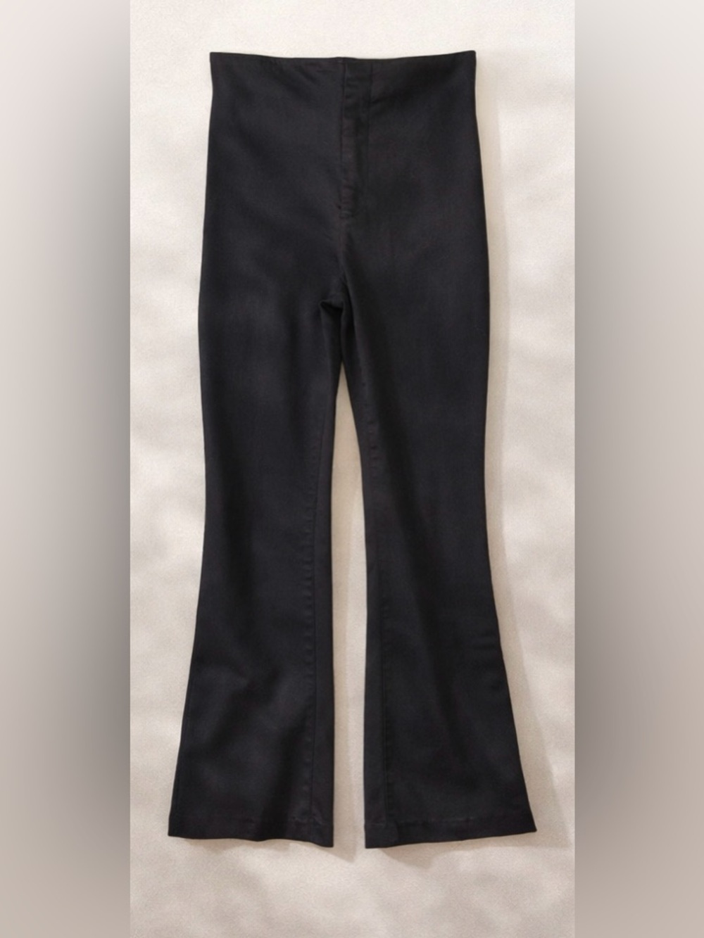 Madewell Black pull on Flare Pants high rise stretch bootcut size 29